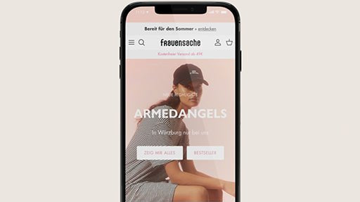 NEUER ONLINE LOOK - diefrauensache 3.0 ist online - frauensache