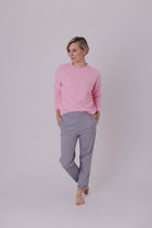 Bequeme Hose YARA in Grau mit Gummibund
