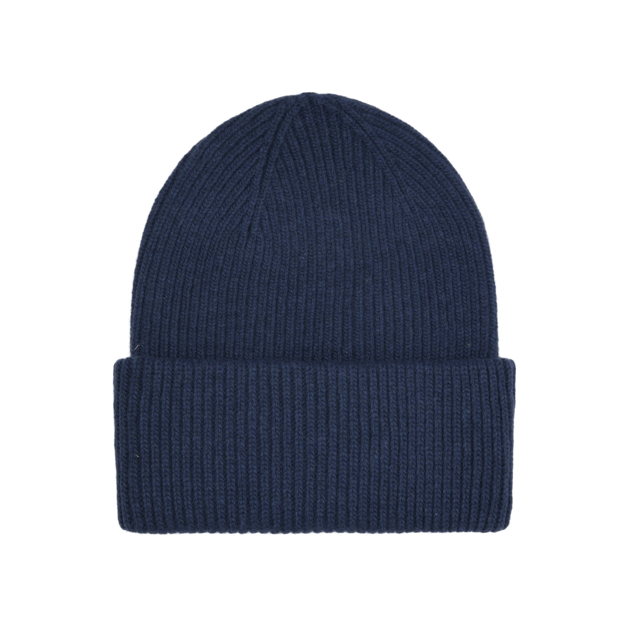 Colorful Standard Merino Wool Hat - Navy Blue - frauensache