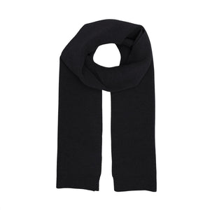 Colorful Standard Merino Wool Scarf - Deep Black