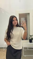 frauensache Alpaka Sweater Anni beige - frauensache