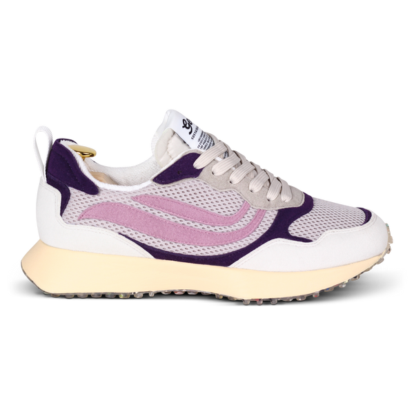 Genesis Sneaker G-Marathon Multi mesh Offwhite/Purple/Lavender